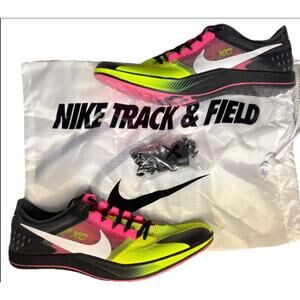 Nike ZoomX Dragonfly XC Mens 9 Running Cross Country Spikes Volt Pink DX7992-700